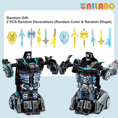 Transformable Robot Car Toy No Battery Educational Toy for Kids