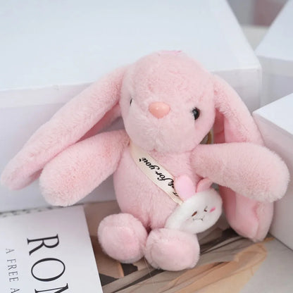 Rabbit Plush Keychain 15cm Cute Bag Charm