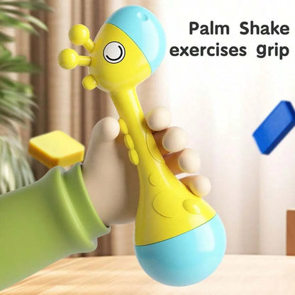 Baby Rattle Toy, Soft Sound Infant Sensory & Early Learning Toy