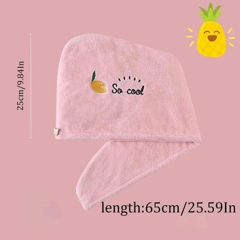 Microfiber Hair Towel Wrap, Quick Dry Hair Towel for Women & Girls