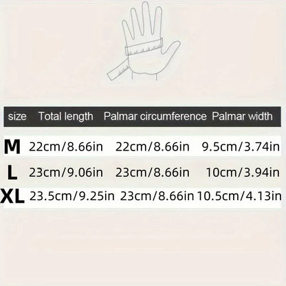 Winter Gloves for Men, Waterproof Touchscreen Windproof Gloves