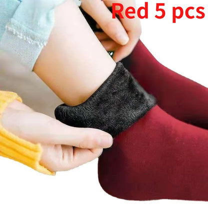 Women’s Thermal Socks 5 Pairs – Thick Warm Winter Socks
