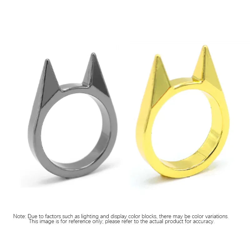 Cat Ear Ring Metal Statement Jewelry Accessory