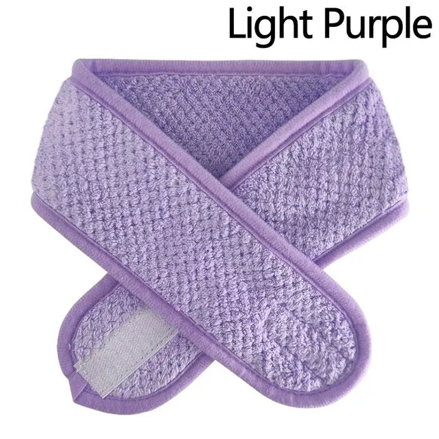 Adjustable Hairband Non-Slip Spa Headband for Makeup & Shower
