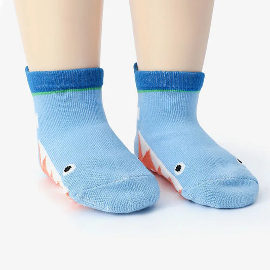 Kids Non-Slip Socks Cartoon Animal Cotton Floor Socks for Toddlers