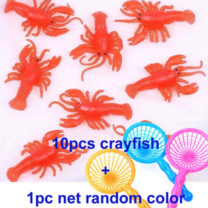 10PCS Goldfish Bath Toys – Floating Fish Water Play Set for Kids