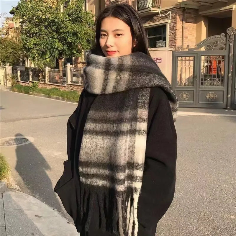 Women's Winter Scarf – Thick Warm Ring Shawl Wrap