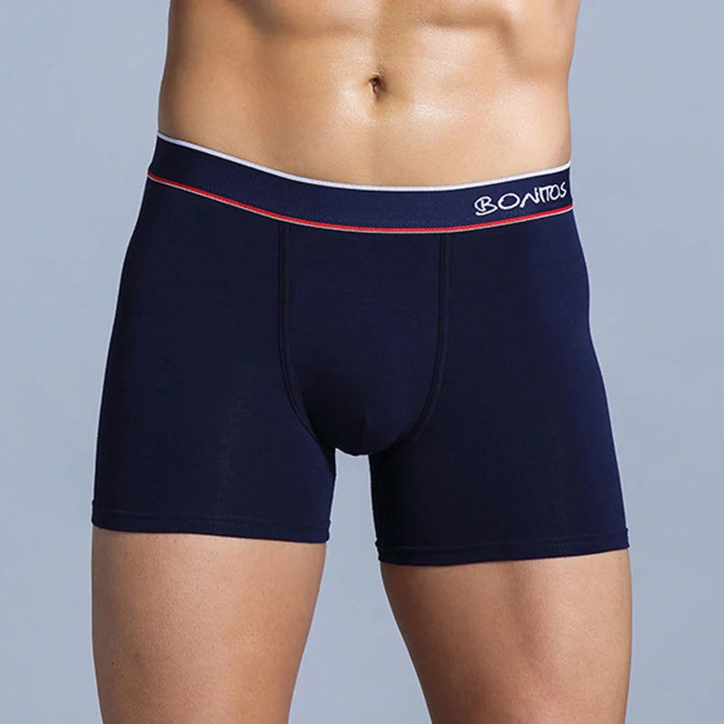 Men's Cotton Boxer Shorts Stretch Underwear Printed Design