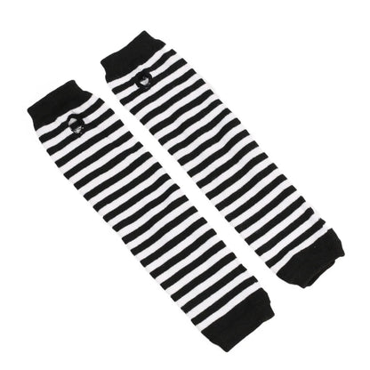 Fingerless Arm Warmers, Long Knitted Winter Gloves for Men & Women