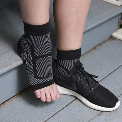 Ankle Compression Sleeve, Low Cut Support Sock for Men