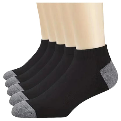 Men's Crew Socks Breathable Cotton Sports Socks 5/10 Pairs