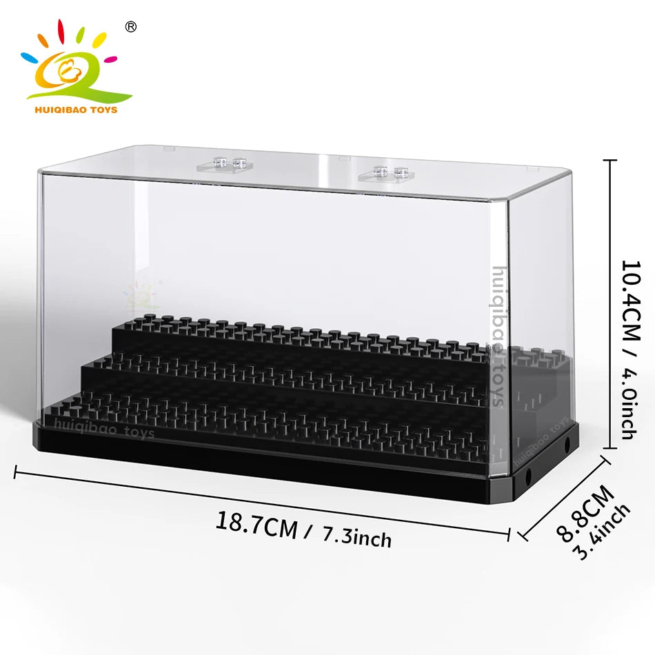 Building Block Display Case Dustproof Model Display Box