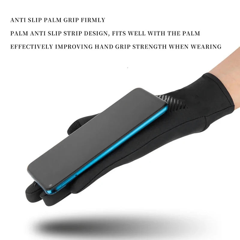 Touchscreen Cycling Gloves UV Protection Anti-Slip Outdoor Sports