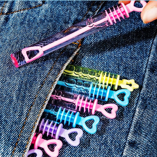 Empty Bubble Tubes – Mini Party Favors for Kids and Events