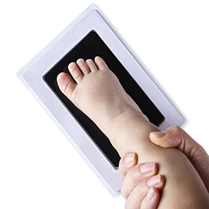 3) Optimized Title  Baby Handprint Kit with Inkless Pad & Imprint Cards for Newborns