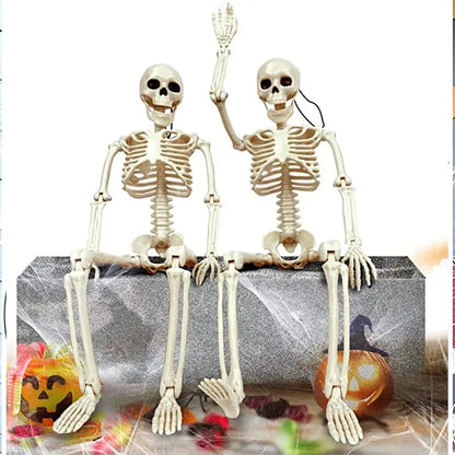 Halloween Skeleton Decoration Plastic Prop for Haunted House Party
