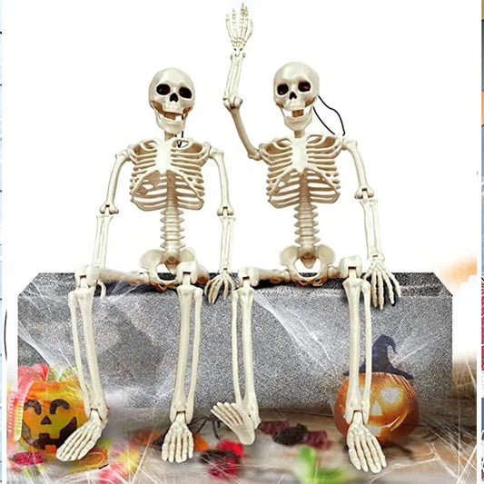 Halloween Skeleton Decoration Plastic Prop for Haunted House Party