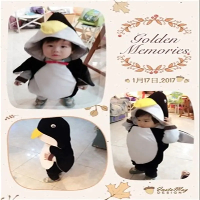Penguin Halloween Costume for Kids, Baby Animal Dress-Up Set