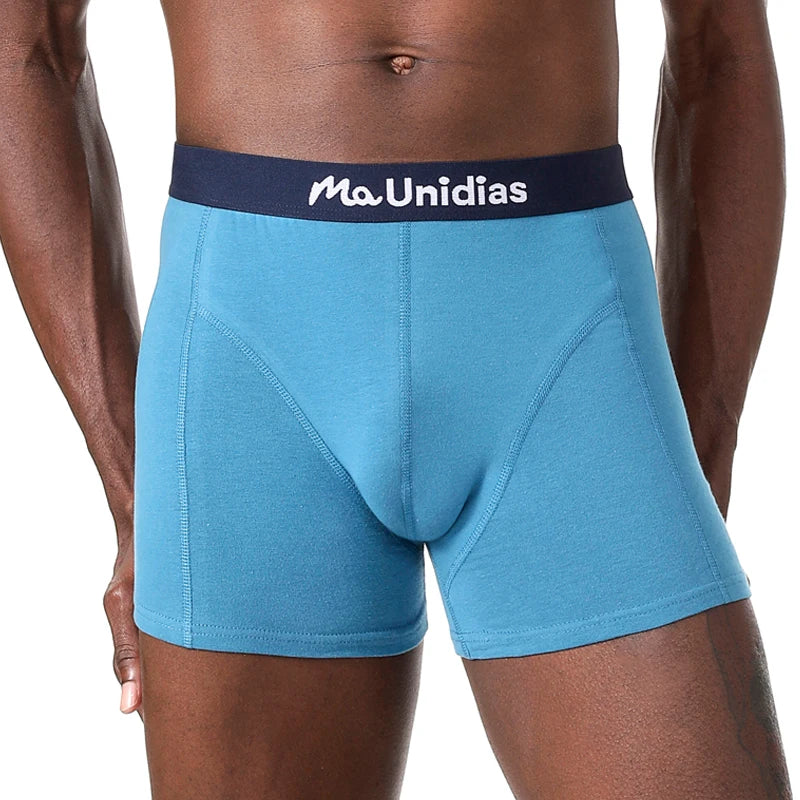 Men's Cotton Boxer Shorts Stretch Underwear Printed Design