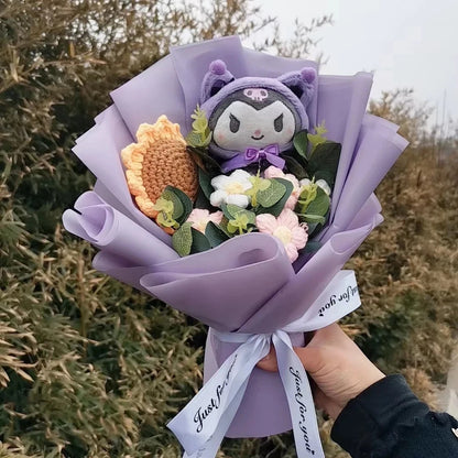 Plush Flower Bouquet with Soft Plush
