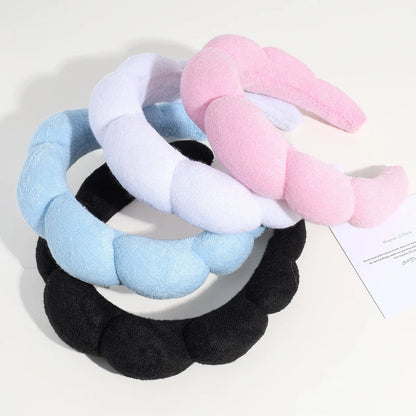 Face Wash Headband Set with Wristbands for Skincare & Makeup