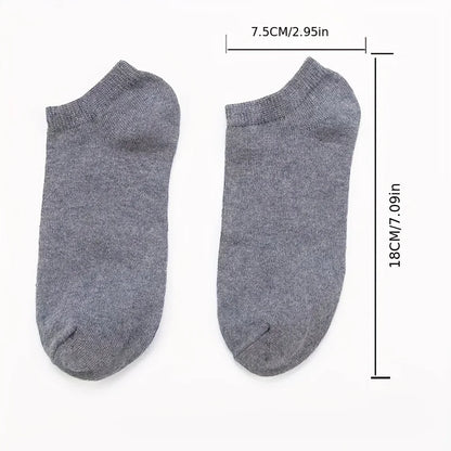 Men's Casual Socks Soft Breathable Low Cut Everyday Socks
