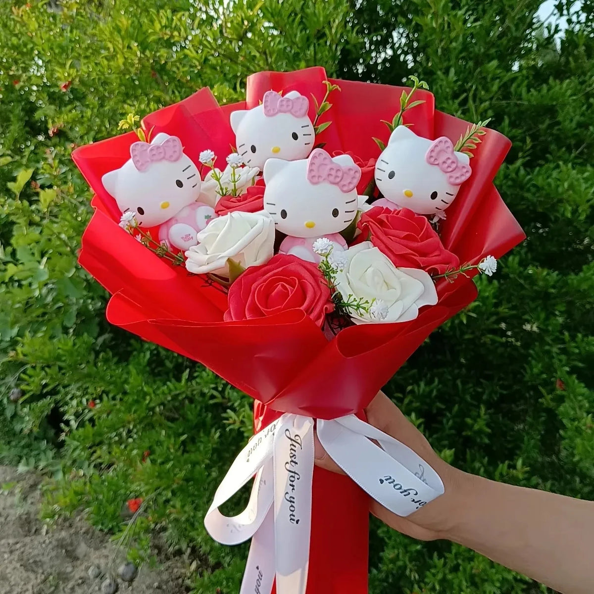 Plush Flower Bouquet with Soft Plush