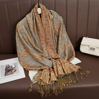 Women's Winter Scarf, Soft Pashmina Shawl Wrap