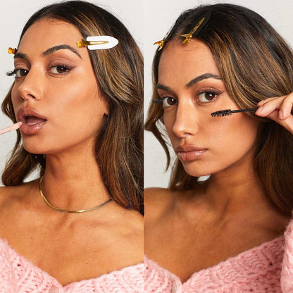 10pc Seamless Hair Clips for Side Bangs and Face Washing