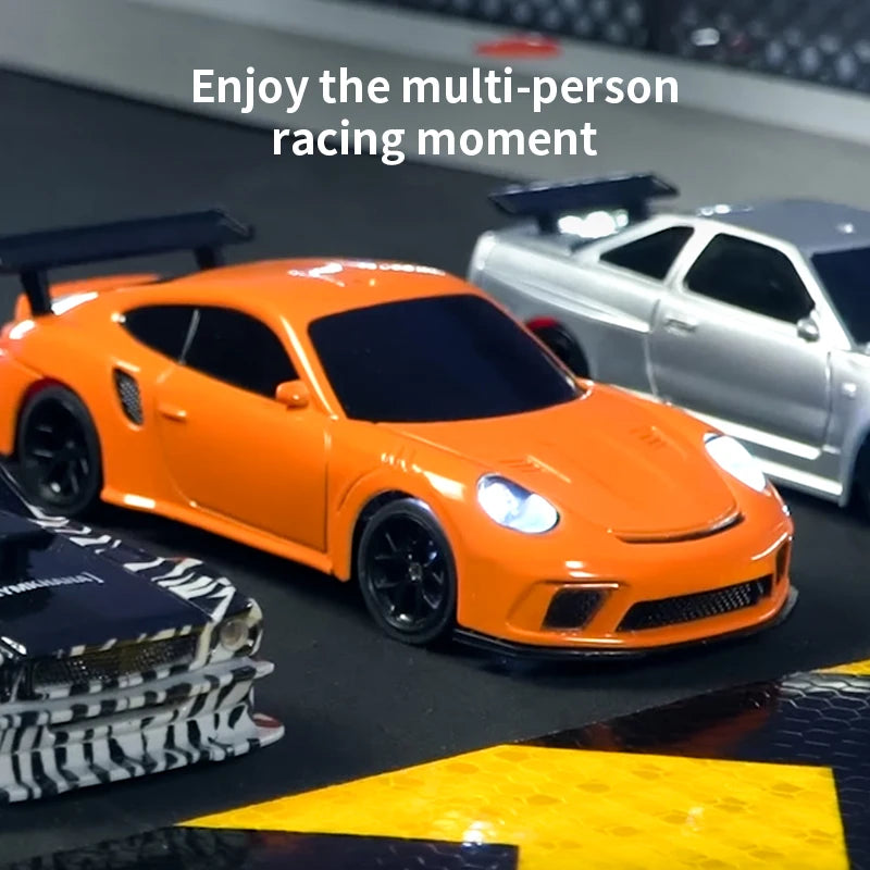 RC Drift Car 1:43 Scale 4WD Remote Control Racing Car RTR