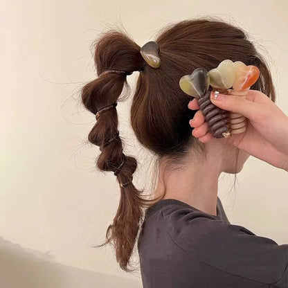 Minimalist Hair Tie Bubble Braid Headband for Women
