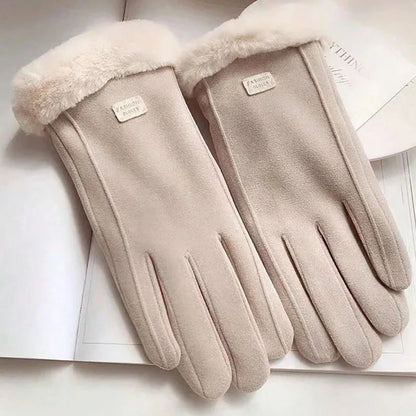 Women’s Winter Cycling Gloves Thermal Lined Warm Sports Gloves