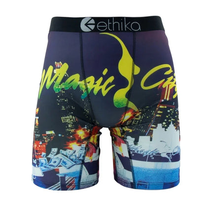 Men's Boxer Shorts Breathable Printed Trunks S-3XL