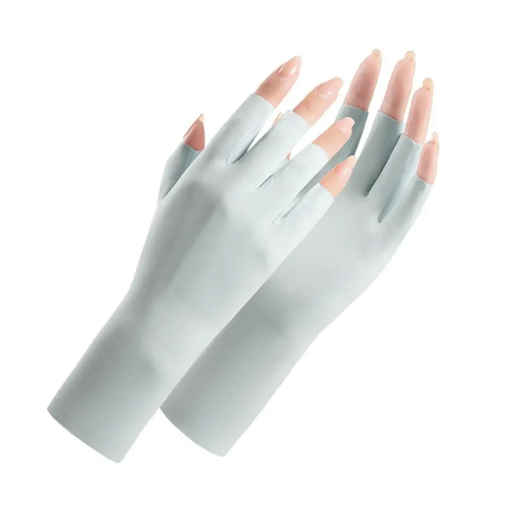 UV Nail Gloves Fingerless UV Protection for Gel Nail Art