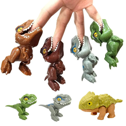 Dinosaur Finger Puppets for Kids Interactive Storytelling Toy