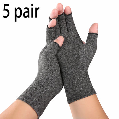 Fingerless Compression Gloves for Sports & Hand Support