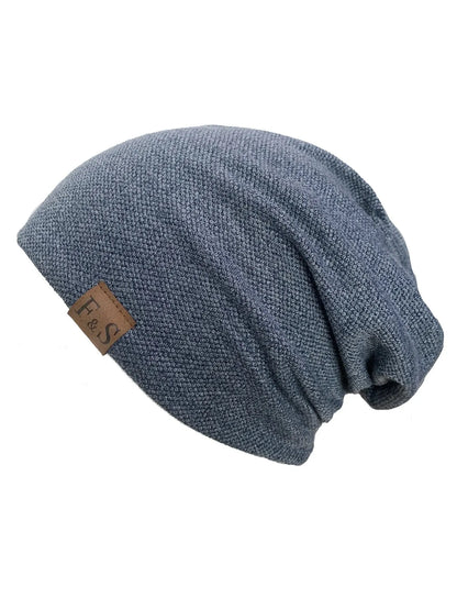 Knit Beanie Unisex Polyester Hat for Men and Women