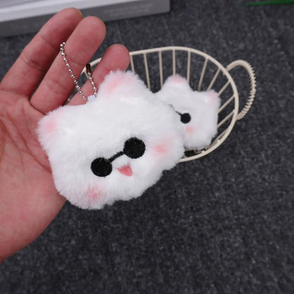 Plush Keychain Cute Character Pendant for Bags, Keys and Gifts