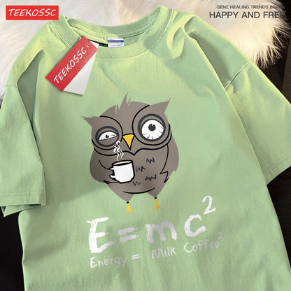 Matching Couple T-Shirts Cotton Oversized Casual Tees