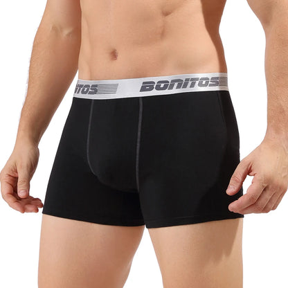 Men's Cotton Boxer Shorts Stretch Underwear Printed Design