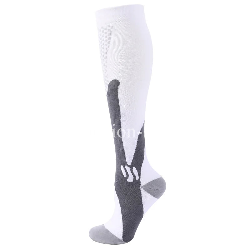 Compression Socks, Men's Athletic Crew Socks for Sports