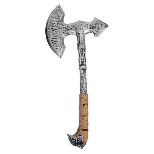 Halloween Axe Prop Plastic Fake Axe for Cosplay and Parties