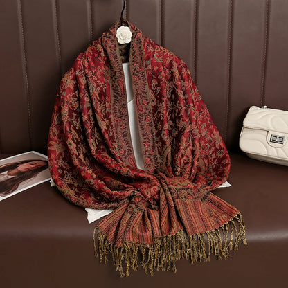 Women's Winter Scarf, Soft Pashmina Shawl Wrap