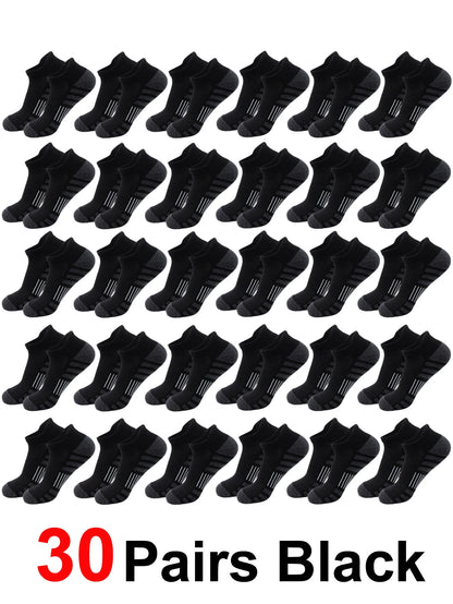 Athletic Ankle Socks – Cushioned Breathable Running Sports Socks