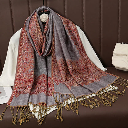 Women's Winter Scarf, Soft Pashmina Shawl Wrap