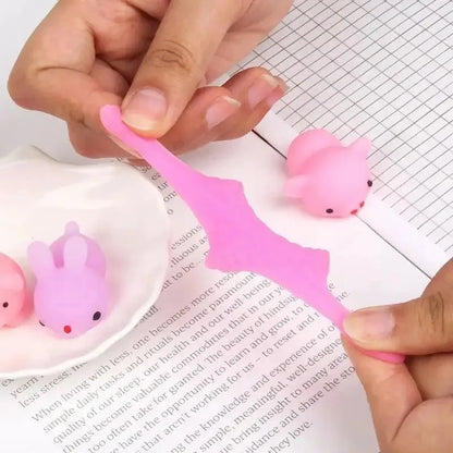 20 Pcs Animal Stress Relief Toys, Soft Rubber Fidget Animals