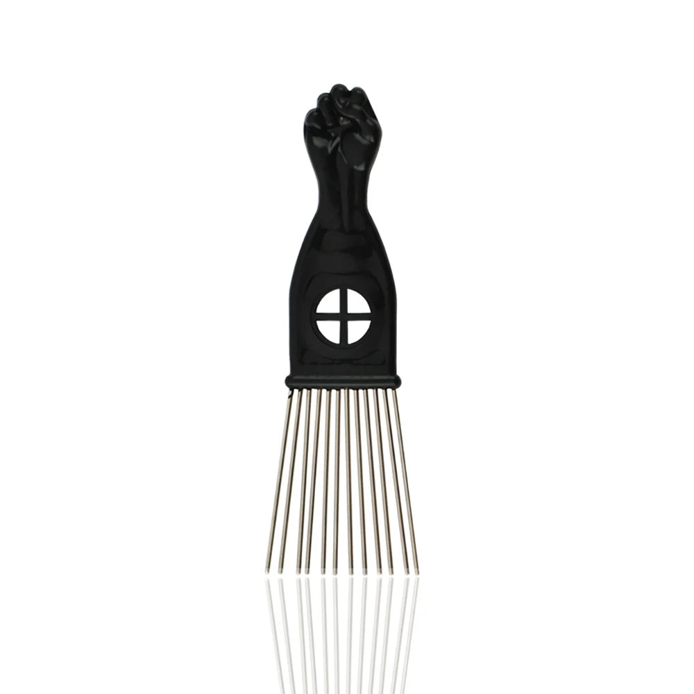 Metal Hair Pick Comb for Hair Styling and Detangling