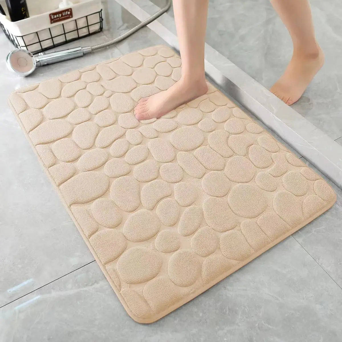 Non Slip Bath Mat – Absorbent Quick Dry Bathroom Floor Mat