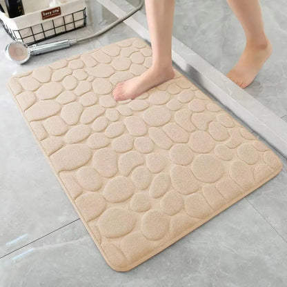 Non Slip Bath Mat – Absorbent Quick Dry Bathroom Floor Mat