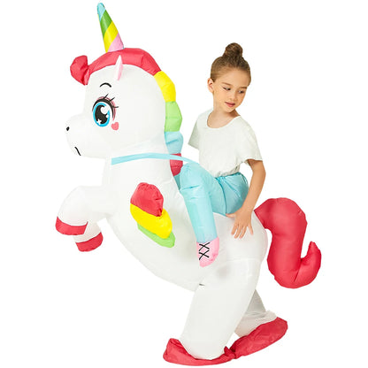 Kids Inflatable Dinosaur Costume – Halloween Party Dress-Up